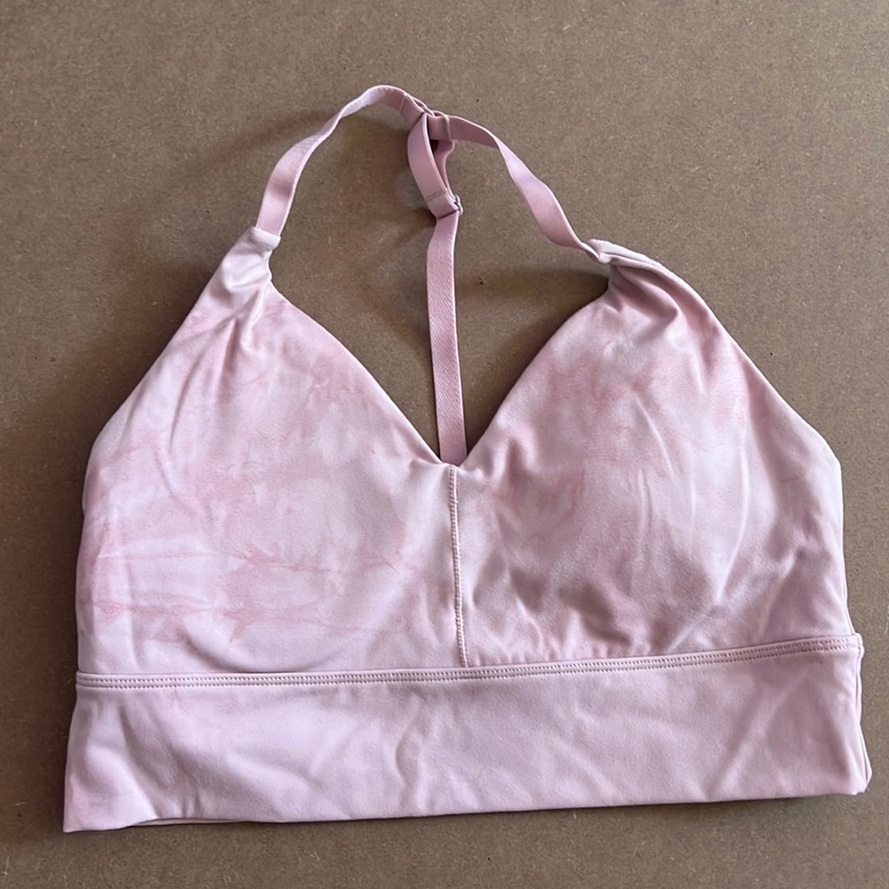 Alphalete Light Pink Sports Bra